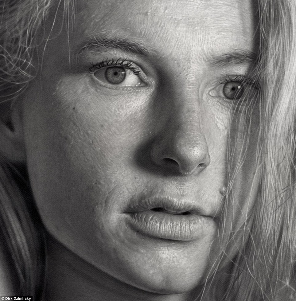 964x980 Caught On Canvas! The Hyperrealistic Drawings That Look So Good - Realistic Drawing Of A Person