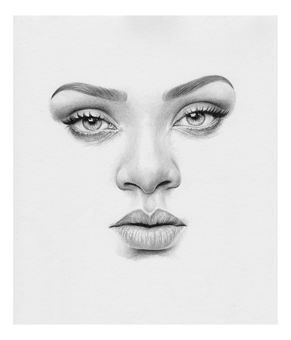 942x1100 Drawings Of Minimalist Hyper Realistic Portraits In Art - Realistic Drawings