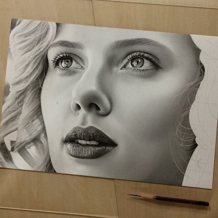 700x700 This Japanese Artist's Pencil Drawings Are So Realistic, People - Realistic Drawings Of People