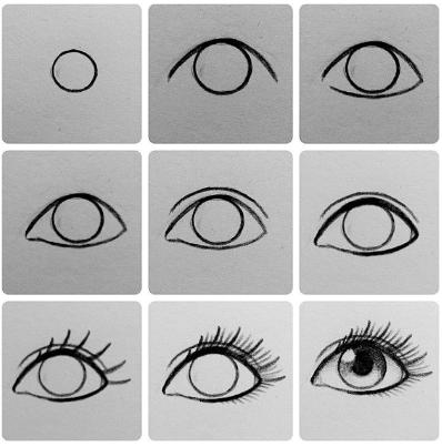 398x403 Realistic Eye Drawing Tutorial Apk - Realistic Eye Drawing