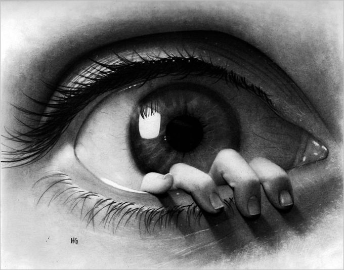 680x534 Eye Drawings - Realistic Eye Pencil Drawing