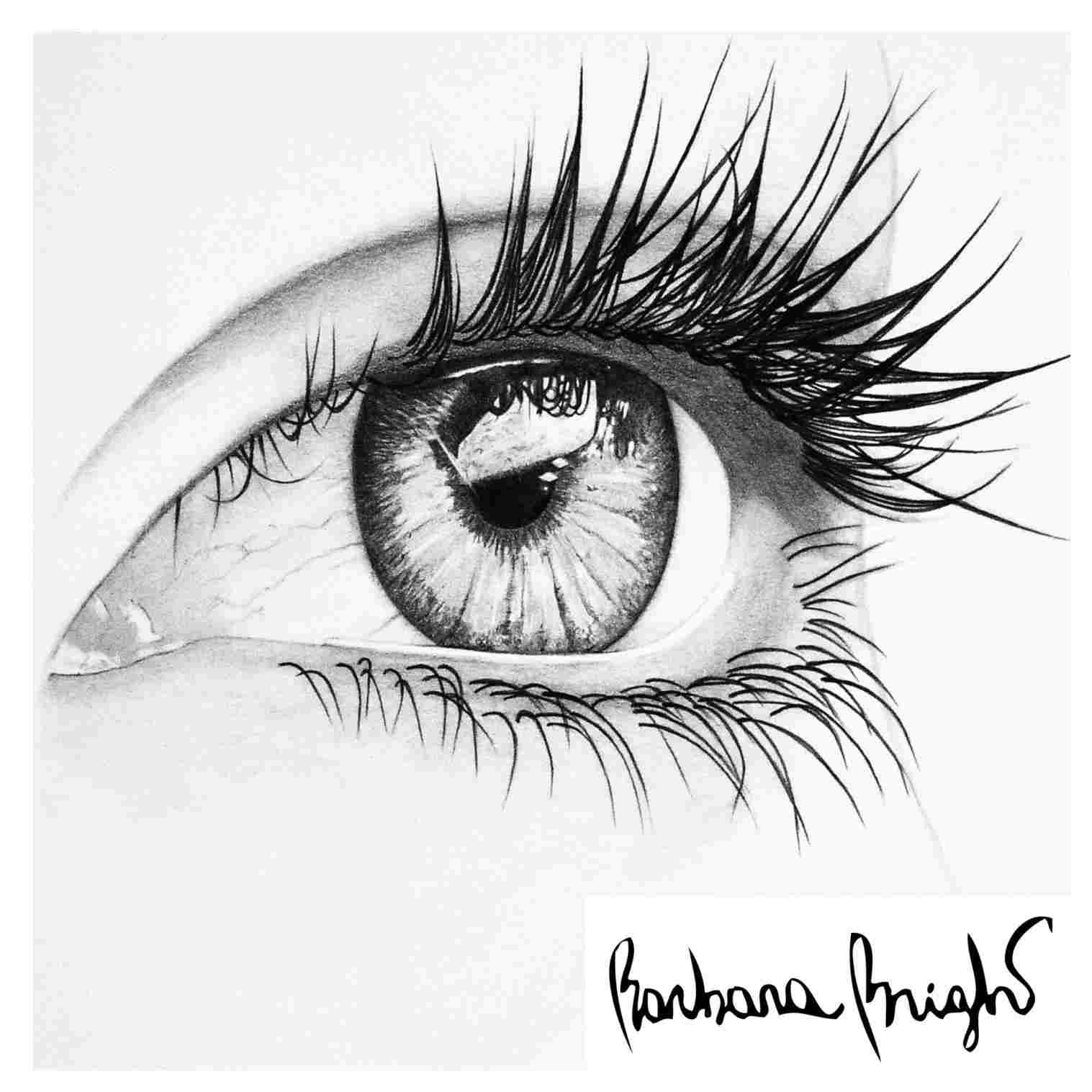 Realistic Eye Pencil Drawing at Explore collection