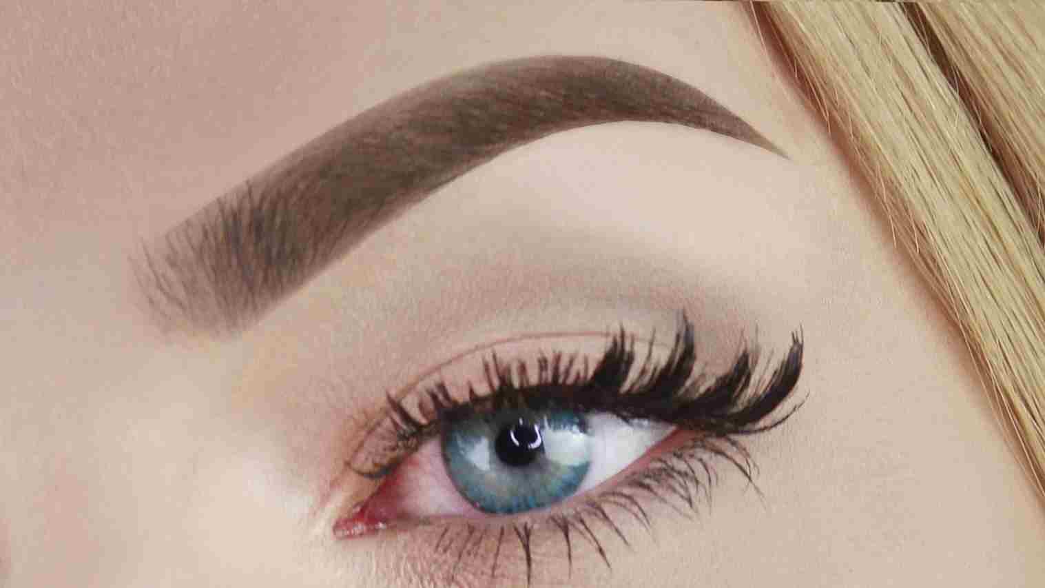 1517x853 realistic eyebrow drawing step - Realistic Eyebrow Drawing