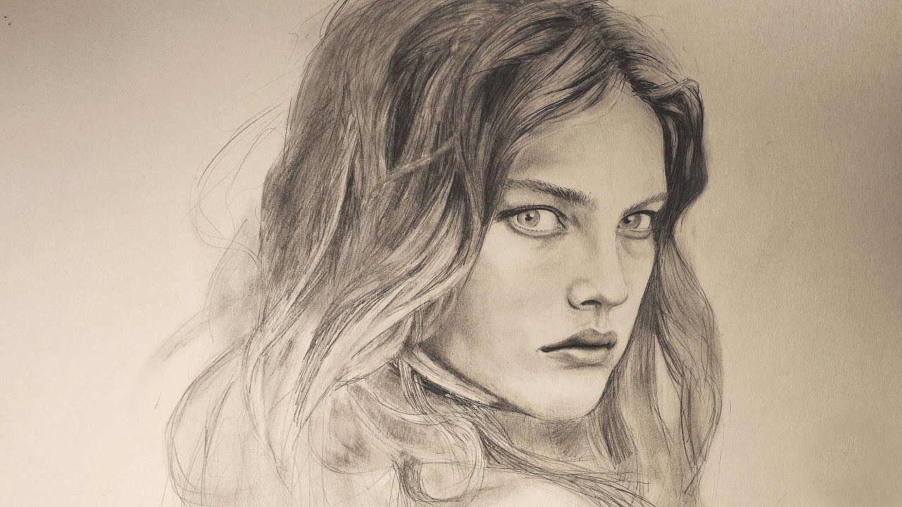 Realistic Face Drawing at PaintingValley.com | Explore collection of