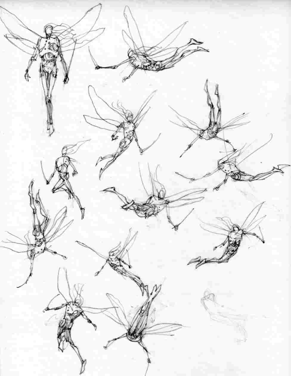 976x1264 of fairies sketches draw realistic drawing - Realistic Fairy Drawing