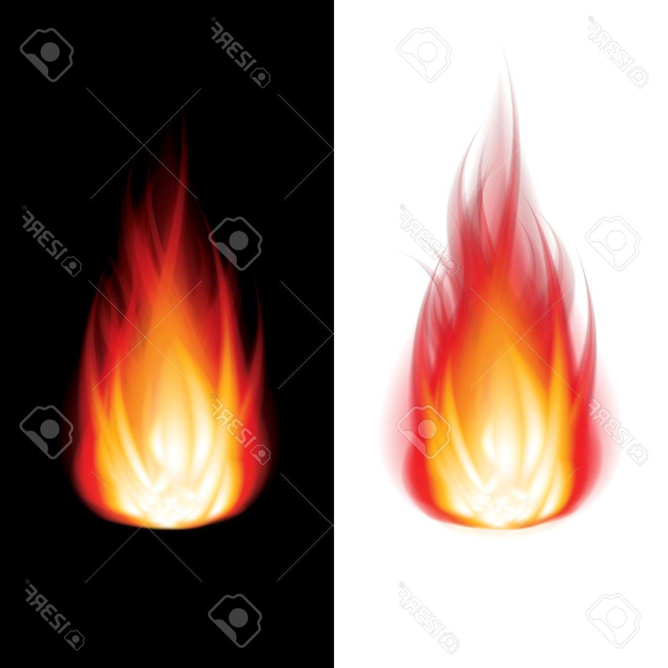 Realistic Fire Drawing at PaintingValley.com | Explore collection of ...