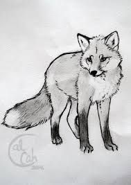 189x267 de recherche d'images pour black fox tattoo realistic - Realistic Fox Drawing