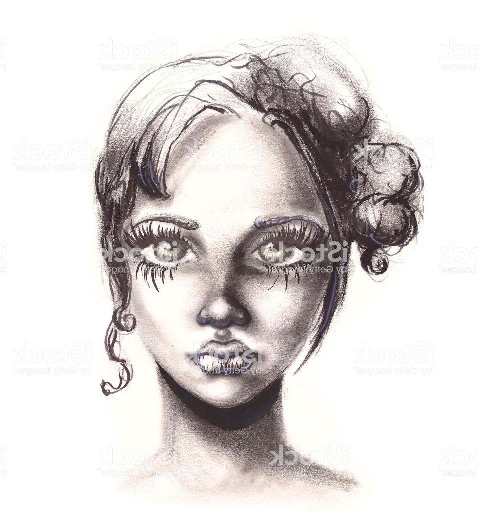 958x1024 best realistic girl drawing vector cdr free vector art, images - Realistic Girl Drawing