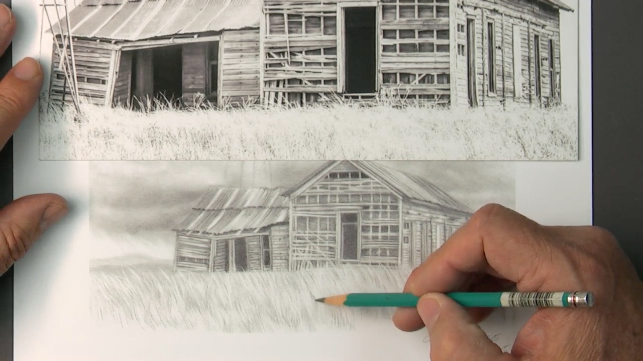 1280x720 drawing realistic grass, part - Realistic Grass Drawing