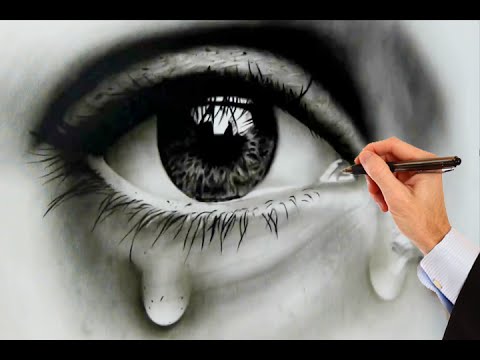 480x360 How To Draw Human Eyes Realistic Eye - Realistic Human Eye Drawing