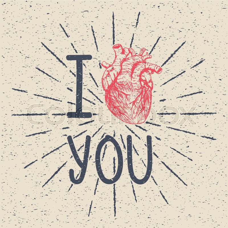 800x800 Hand Drawn Vector Sketch Illustration Stock Vector Colourbox - Realistic Human Heart Drawing