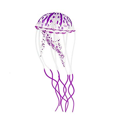 425x425 she love realistic fluorescent jellyfish aquarium - Realistic Jellyfish Drawing