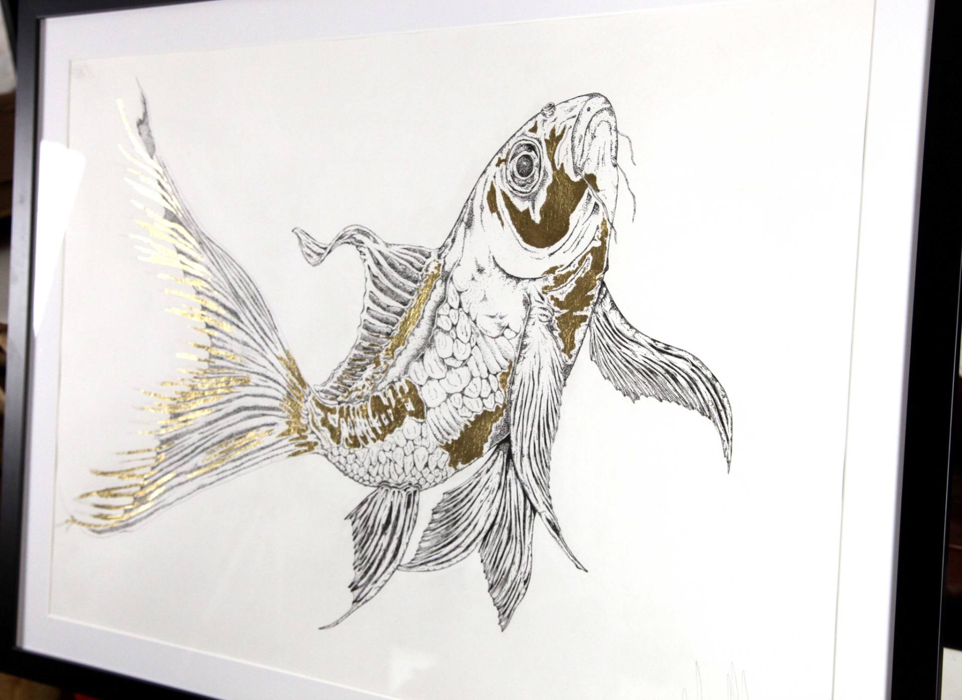 1920x1398 Fish Drawing Pictures Pencil Sketch Colorful Realistic Art Images - Realistic Koi Drawing