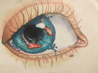 320x240 koi drawings on paigeeworld pictures of koi - Realistic Koi Drawing