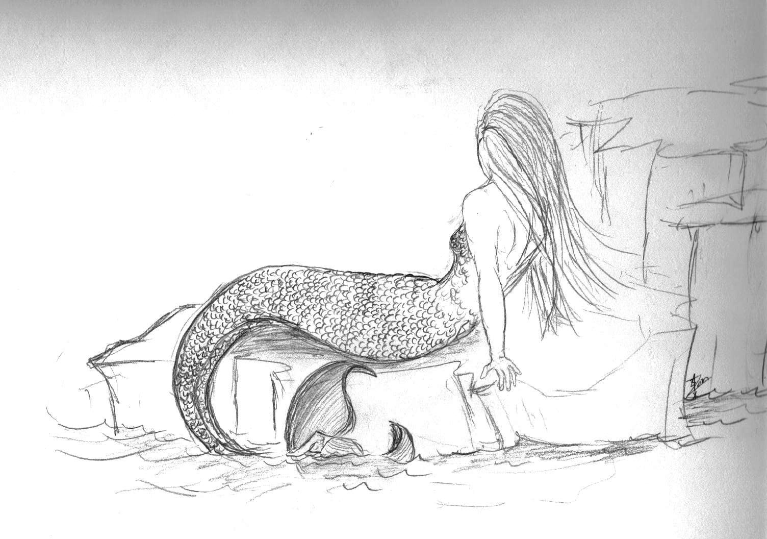 1504x1056 Realistic Mermaid Coloring Pages Pic Adult Coloring Pages - Realistic Mermaid Drawings