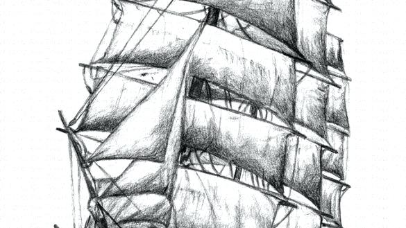 585x329 Pirate Ships Design Pirate Ship Machine Embroidery Design Pirate - Realistic Pirate Ship Drawing