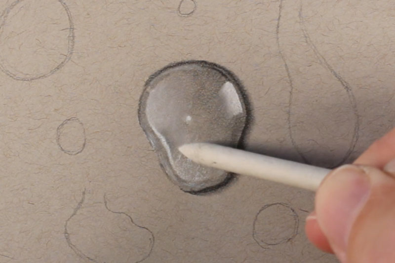 800x533 How To Draw Water Droplets - Realistic Raindrop Drawing