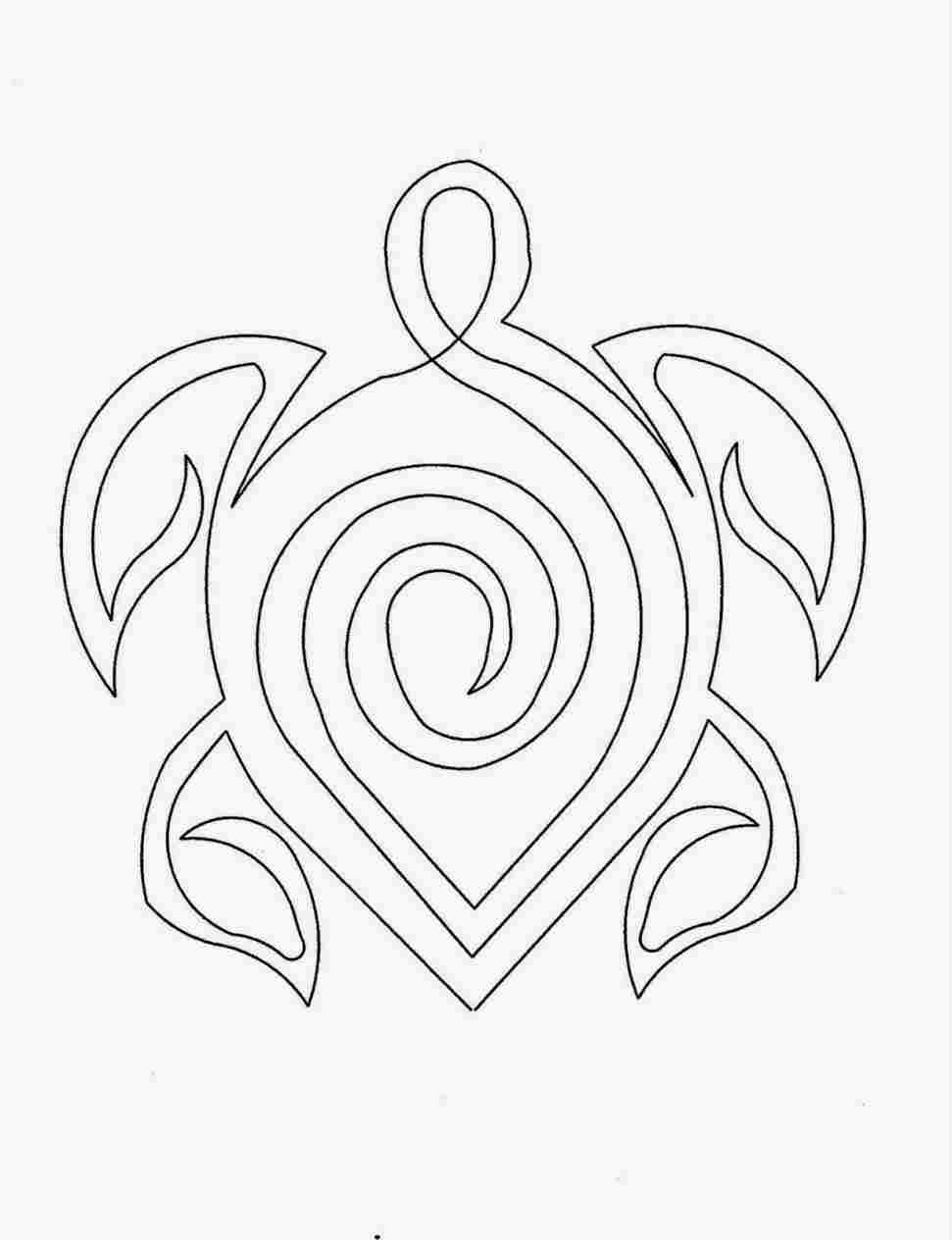 971x1264 Rhartforkidshubcom How Simple Sea Turtle Drawing To Draw - Realistic Sea Turtle Drawing