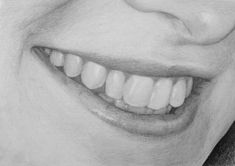 235x166 Best Drawings Of Lips Images Drawing Faces, Drawing - Realistic Smile Drawing