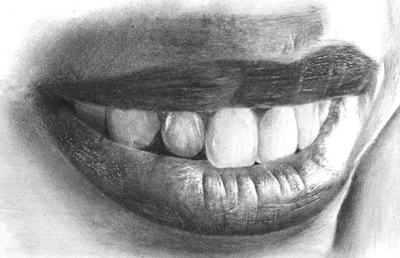 400x258  - Realistic Smile Drawing