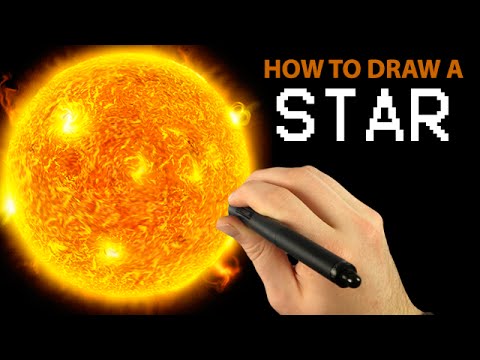 480x360 How To Draw A Star With Corel Painter - Realistic Sun Drawing