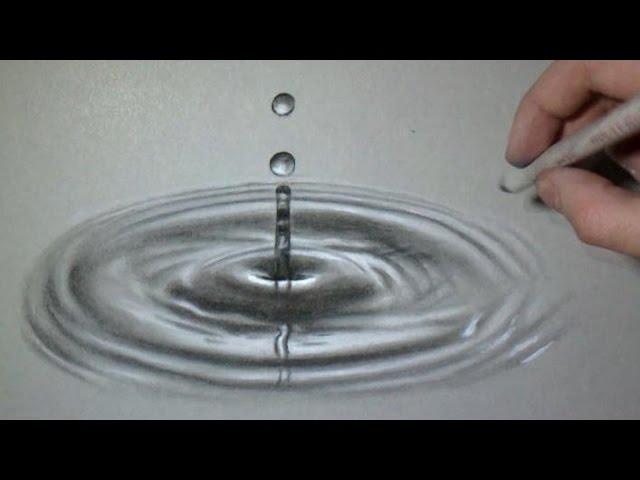 640x480 Fun Realistic Drawing - Realistic Water Drawing