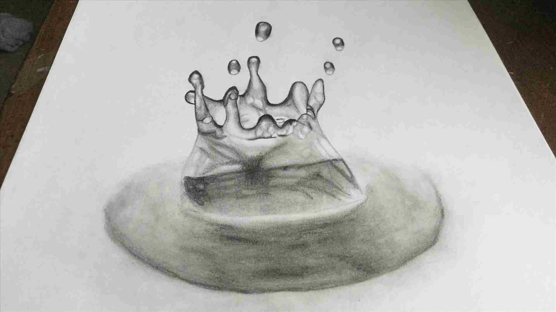 1899x1068 optical realistic drawings of water illusion realistic water - Realistic Water Drawing