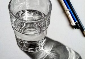 300x210 Realistic Pencil Drawings Water How To Draw Realistic Water Drop - Realistic Water Drawing