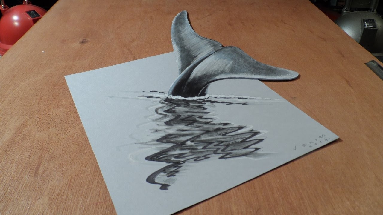 1280x720 art drawing blue whale, how to draw whale - Realistic Whale Drawing