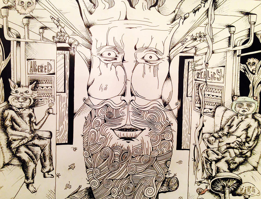 900x687 subway of altered reality drawing - Reality Drawing