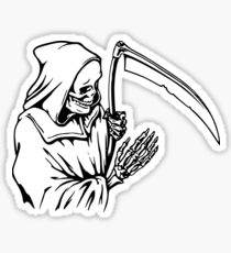 210x230 Reaper Drawing Stickers Redbubble - Reaper Drawing