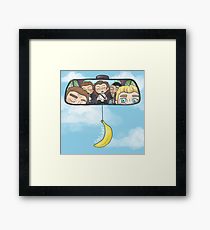 210x230 Rear View Mirror Drawing Framed Prints Redbubble - Rear View Mirror Drawing