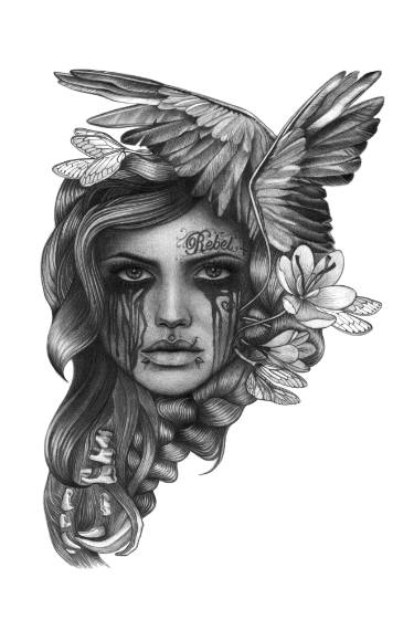 375x580 myriad ways to rebel drawing - Rebel Drawings