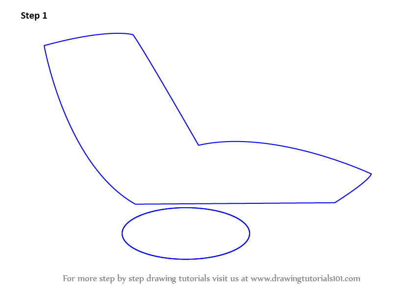 842x596 learn how to draw a recliner - Recliner Drawing