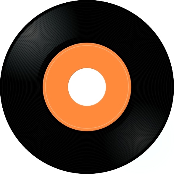 588x588 record album clip art free vector in open office drawing - Record Drawing