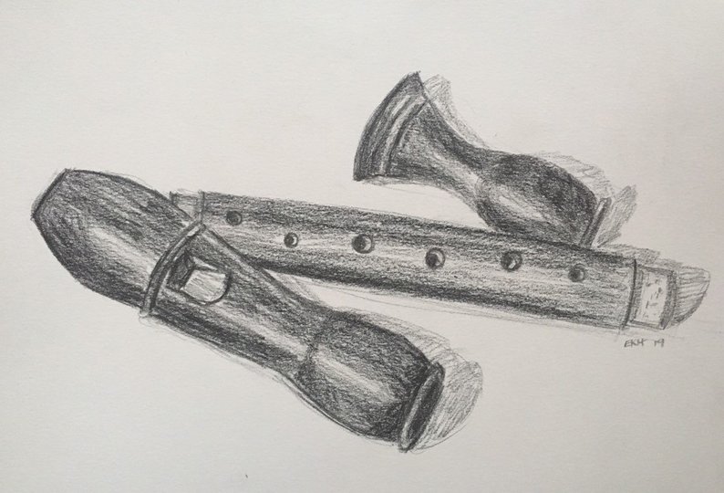 Recorder Drawing at Explore collection of Recorder