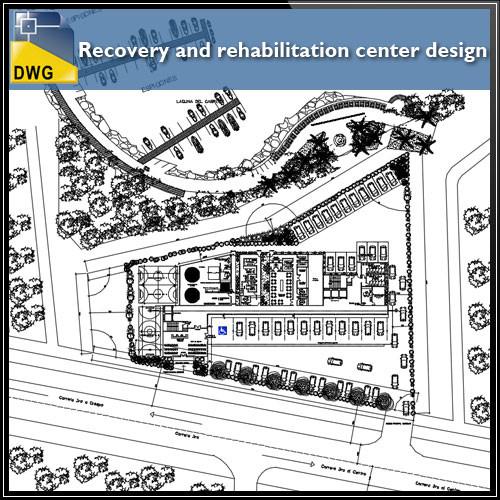 500x500 recovery and rehabilitation center design drawing cad design - Recovery Drawings