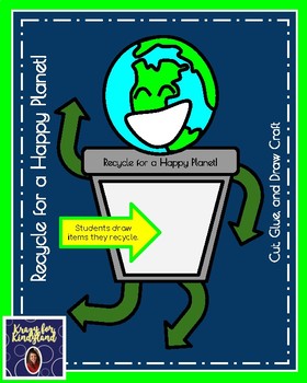 280x350 earth day craft and drawing recycle for a happy planet - Recycle Drawing