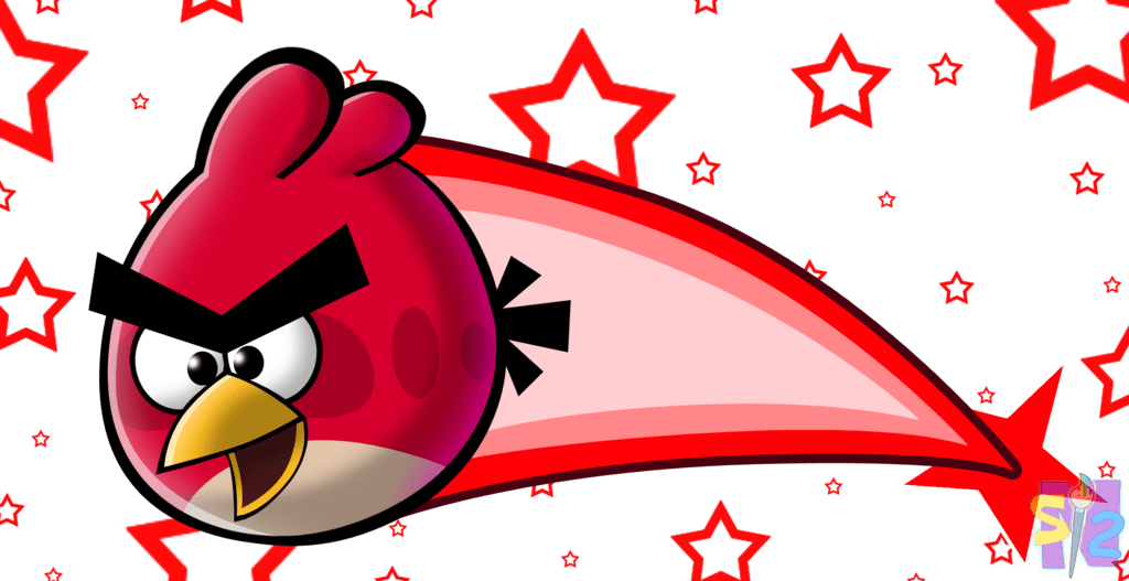 1024x527 How To Draw Red Angry Bird Step - Red Angry Bird Drawing