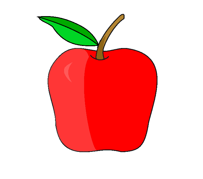 678x600 How To Draw An Apple In A Few Easy Steps Easy Drawing Guides - Red Apple Drawing
