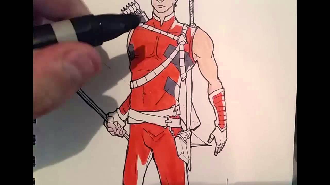 1280x720 sketch arsenal speedy red arrow dc comics drawing - Red Arrow Drawing