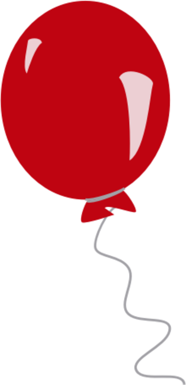 363x749 clip art transportation hot air balloon drawing cluster - Red Balloon Drawing