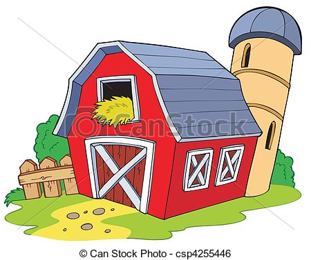 450x377 Collection Of Free Granaries Clipart Red Barn Download On Ui Ex - Red Barn Drawing