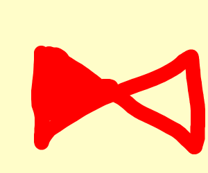 300x250 Red Bow Drawing - Red Bow Drawing