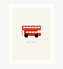 210x230 Red Bus Drawing Art Prints Redbubble - Red Bus Drawing