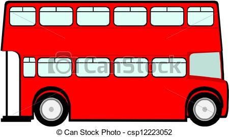 450x270 red bus clip art and stock illustrations red bus - Red Bus Drawing