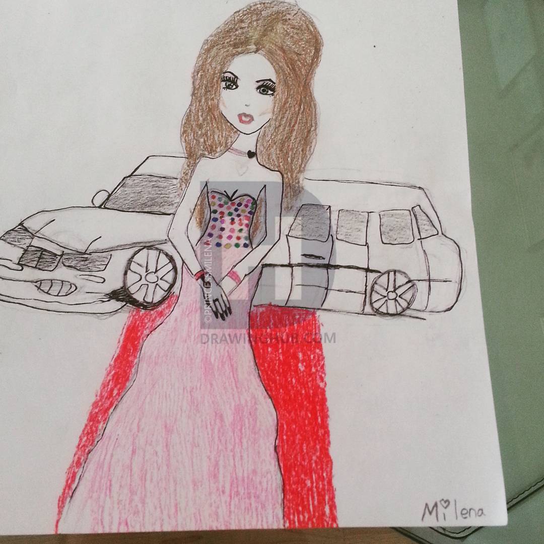 1080x1080 Glam It Up On The Red Carpet Drawing - Red Carpet Drawing