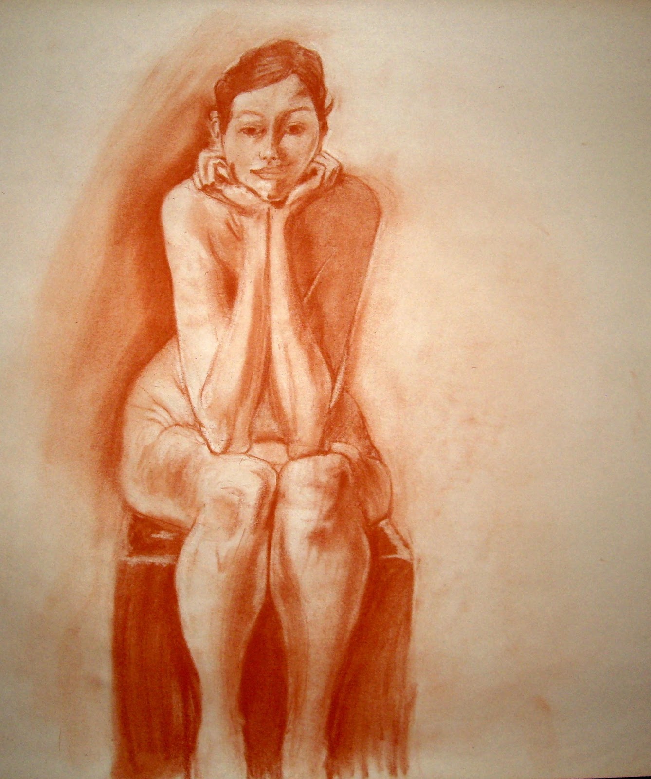 1338x1600 my oil painting journey red chalk drawing - Red Chalk Drawing