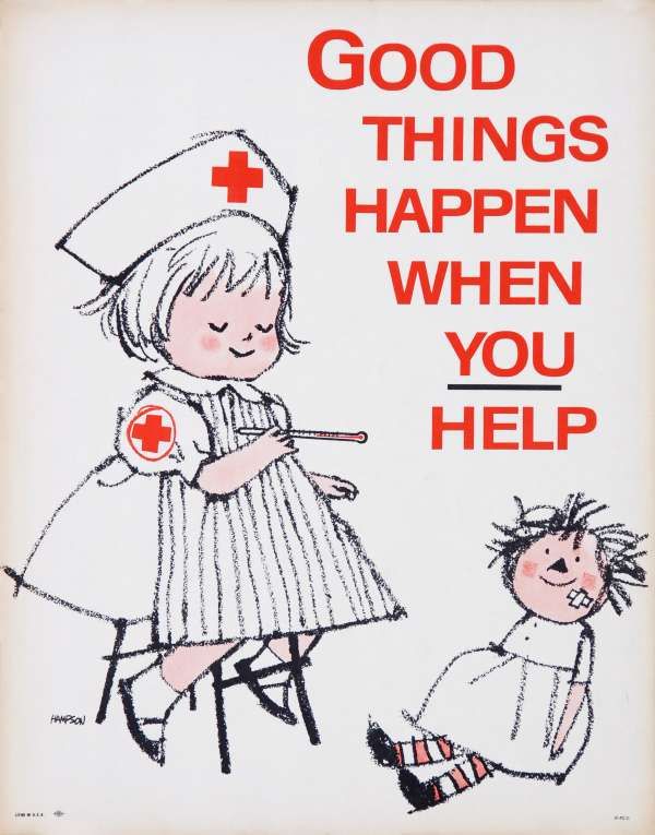 600x765 Said So Well - Red Cross Drawing