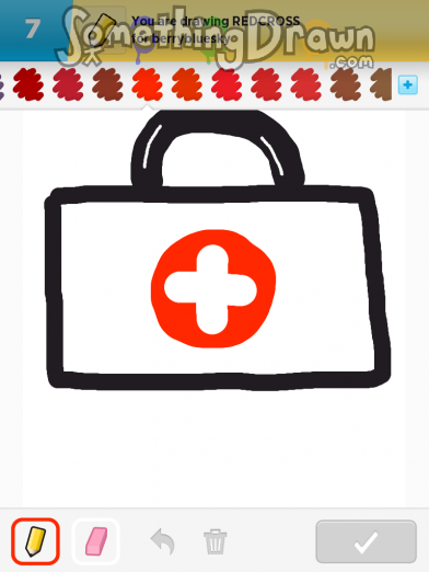 392x522  - Red Cross Drawing